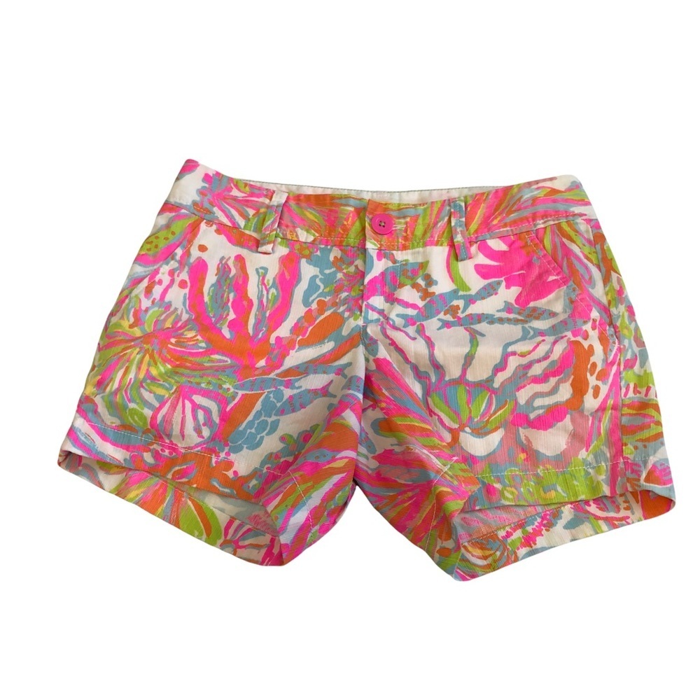 Lilly Pulitzer The Callahan Short Size‎ 0 100% Cotton